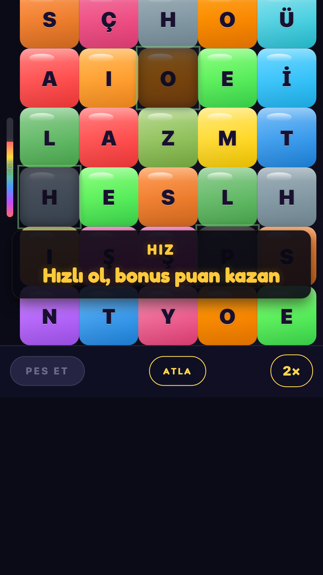 YazYaz hız bonusu